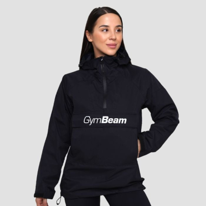 Dámska bunda Rain Smock Black - GymBeam