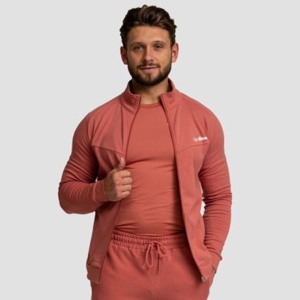 Mikina na zips Limitless Cinnamon - GymBeam