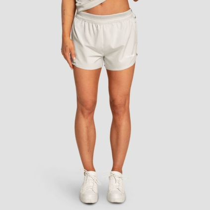 Dámske bežecké šortky Pulse X Gray - GymBeam