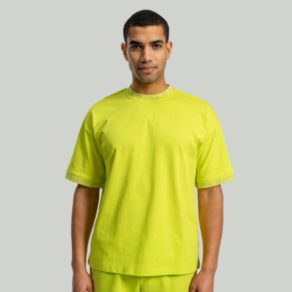 Tričko Oversized Heavy Chartreuse - STRIX