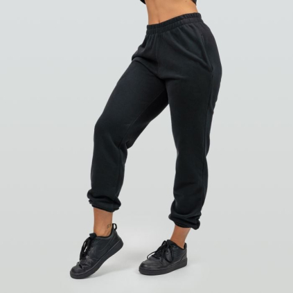 Dámske Oversize tepláky Gym Time Black - NEBBIA