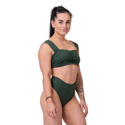 Miami Retro Bikini vrchný diel Green - NEBBIA