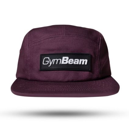Šiltovka 5Panel cap Baklažán - GymBeam