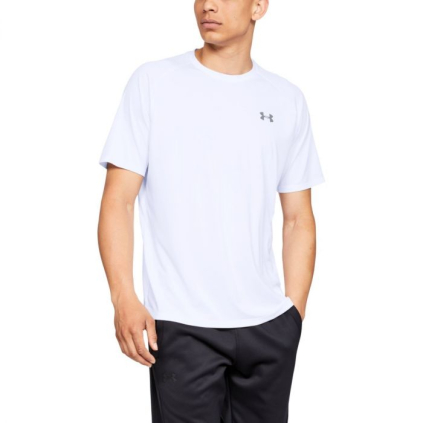 Tričko Tech SS Tee 2.0 White - Under Armour