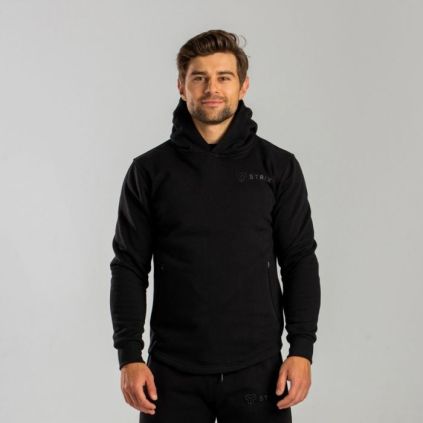 Mikina Essential Hoodie Čierna - STRIX
