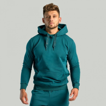 Mikina Hoodie Aster Deep Teal - STRIX