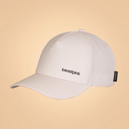 Šiltovka Ponytail Ivory - BeastPink