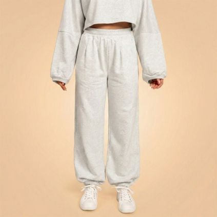 Dámske tepláky Bliss Grey - BeastPink