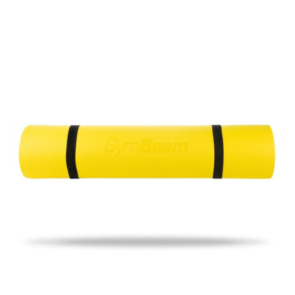 Podložka Yoga Mat Dual Grey/Yellow - GymBeam