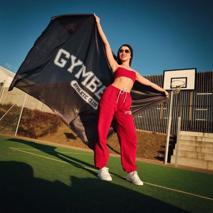 Dámske tepláky Varsity Red - GymBeam