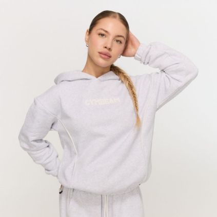 Dámska mikina Varsity Grey - GymBeam