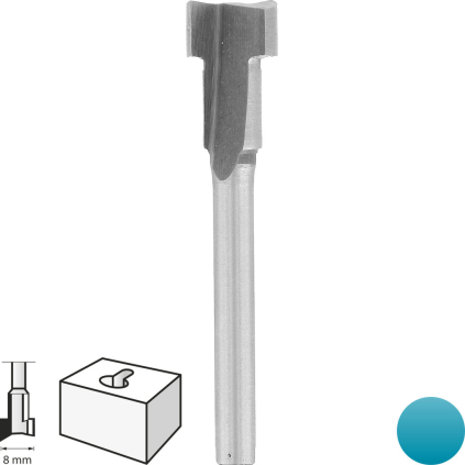 26150655JA Dremel Frézovací bit (HSS) 8,0 mm (655) 8710364023042 - 