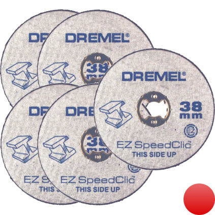 2615S456JC Dremel EZ SpeedClic: rezacie kotúče na kovy, balenie po 5 ks (SC456) 8710364042821 - 