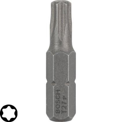 2607001619 Bosch Skrutkovací hrot Extra Hart T27, L 25 mm, 3 ks 3165140301459 - 