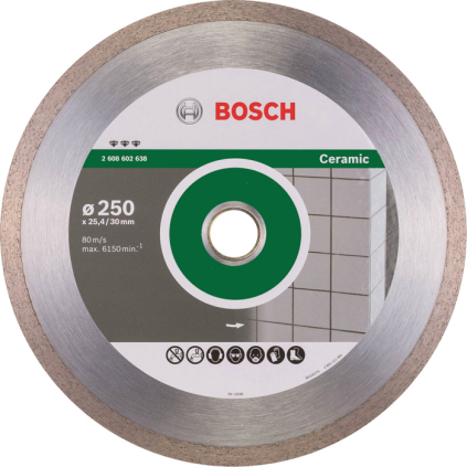 2608602638 Bosch Diamantový kotúč 250 mm, Best for Ceramic 3165140581448 - 