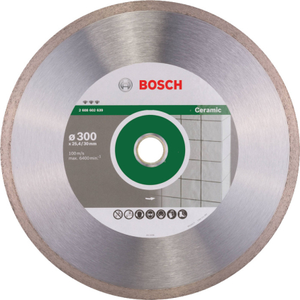 2608602639 Bosch Diamantový kotúč 300 mm, Best for Ceramic 3165140581455 - 