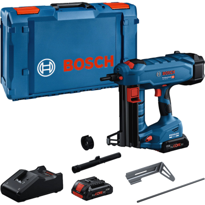 06019L7005 Bosch Akumulátorová klincovačka do betónu GNB 18V-40, XL-BOXX, 2x aku 4 Ah ProCORE 4059952660080 - 