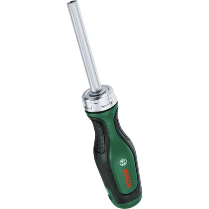 Bosch Šroubovák s ráčnou + 12 bitů