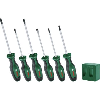 Bosch 6dílná sada šroubováků + magnetizér