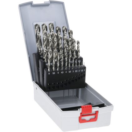 Bosch Sada skrutkovicových vrtákov PRO Metal HSS-G, 25 ks  + DARČEK Delta Plus Zátky do uší 1 pár CONIC001