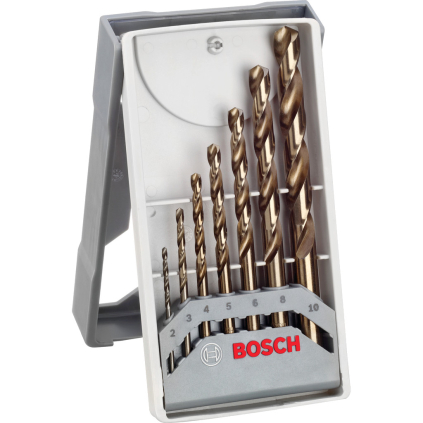 Bosch Sada skrutkovicových vrtákov PRO Stainless Steel HSS-Co, 7 ks  + DARČEK Delta Plus Zátky do uší 1 pár CONIC001