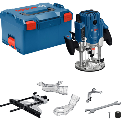 Bosch Horná fréza GOF 20-12 Professional, L-Boxx  + DARČEK Delta Plus Zátky do uší 1 pár CONIC001