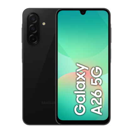 0154438 Samsung Galaxy A26 5G SM-A266B 8GB/256GB Black 8806097072799
