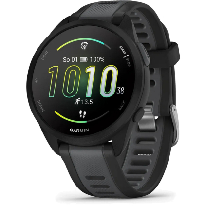 Garmin Forerunner 165, Black/Slate Grey