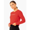 Dámske tričko Long Sleeve Top Foundation Červené - Ryderwear