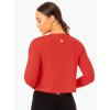 Dámske tričko Long Sleeve Top Foundation Červené - Ryderwear