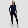 Dámske tričko s dlhým rukávom Basic Navy - GymBeam