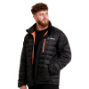 Pánska bunda Puffer Black/Orange - GymBeam