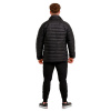 Pánska bunda Puffer Black/Orange - GymBeam