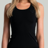 Dámske tielko MERINO I Tank Black - STRIX