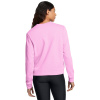 Dámska mikina Rival Terry Crew Pink - Under Armour