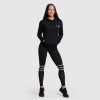 Dámska mikina PRO Hoodie Black - GymBeam