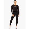 Dámske tričko Long Sleeve Top Foundation Black - Ryderwear