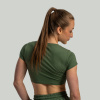 Dámske tričko Essential CropTop Cedar Green - STRIX