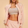Dámska mikina Zip-Up Bliss Pink - BeastPink
