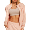 Dámska mikina Zip-Up Bliss Pink - BeastPink