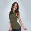 Dámske tielko Crossed Military Green - GymBeam