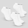 Ponožky Ankle Socks 3Pack White - GymBeam