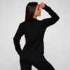 Dámska mikina Basic Jumper Black - GymBeam