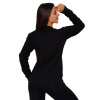 Dámska mikina Basic Jumper Black - GymBeam