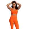 Dámske legíny High-waist Limitless Orange - GymBeam