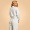 Dámska mikina Zip-Up Bliss Grey - BeastPink