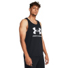 Tielko SPORTSTYLE LOGO TANK Black - Under Armour
