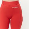 Dámske legíny Limitless s vysokým pásom Hot Red - GymBeam