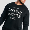 Mikina Lifting Society Black - GymBeam