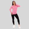 Dámska mikina Basic Jumper Baby Pink - GymBeam